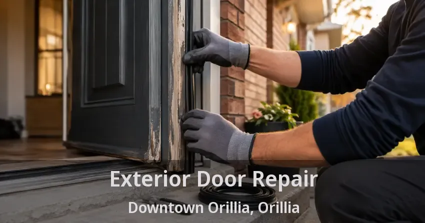Exterior Door Repair Downtown Orillia, Orillia - ON