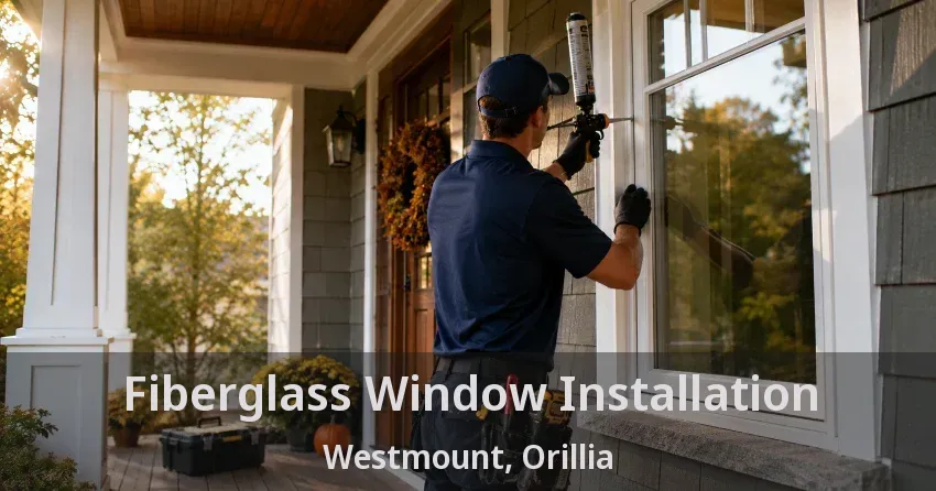 Fiberglass Window Installation Westmount, Orillia - ON