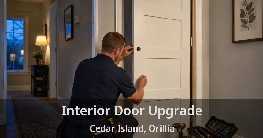 Interior Door Upgrade Cedar Island, Orillia - ON