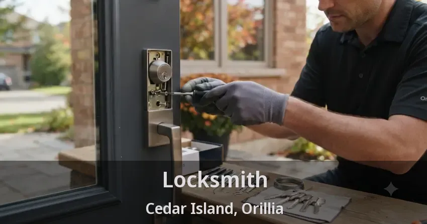 Locksmith Cedar Island, Orillia - ON