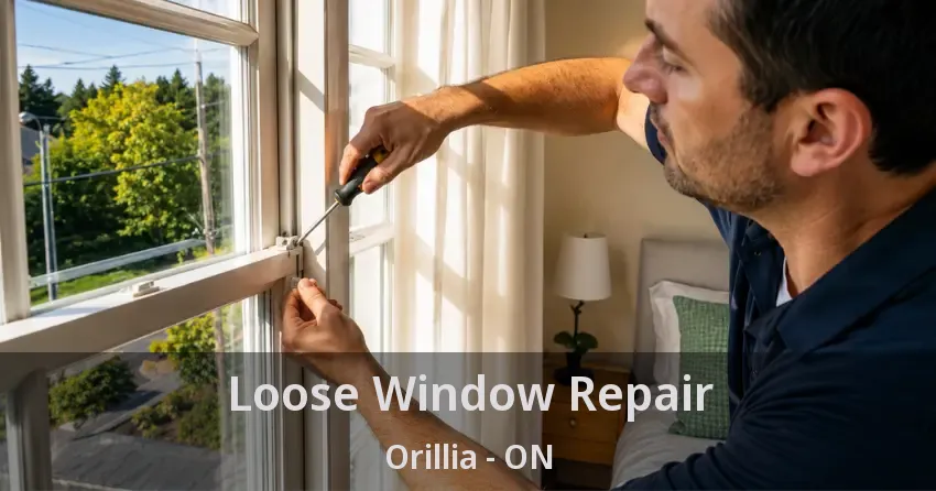 Loose Window Repair Orillia - ON