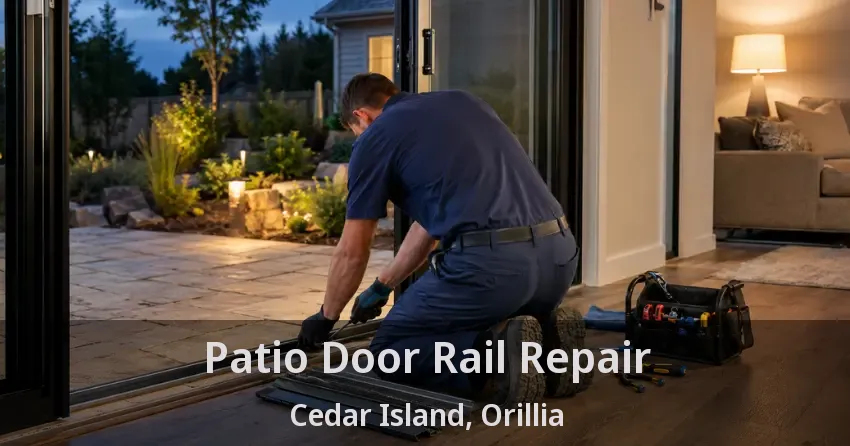 Patio Door Rail Repair Cedar Island, Orillia - ON