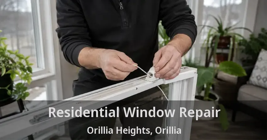 Residential Window Repair Orillia Heights, Orillia - ON