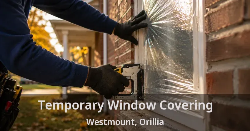 Temporary Window Covering Westmount, Orillia - ON
