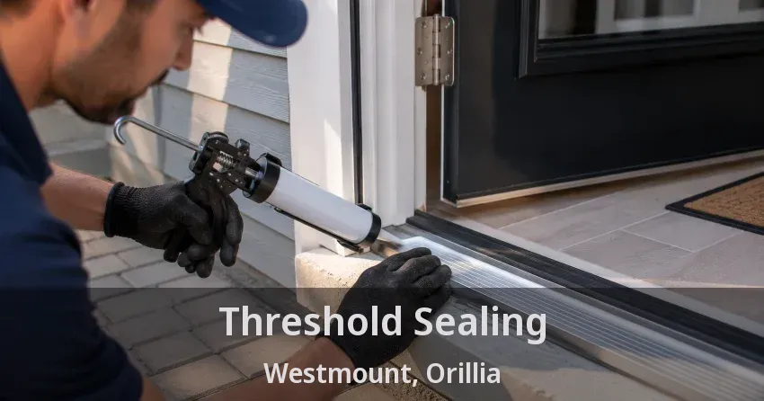 Threshold Sealing Westmount, Orillia - ON
