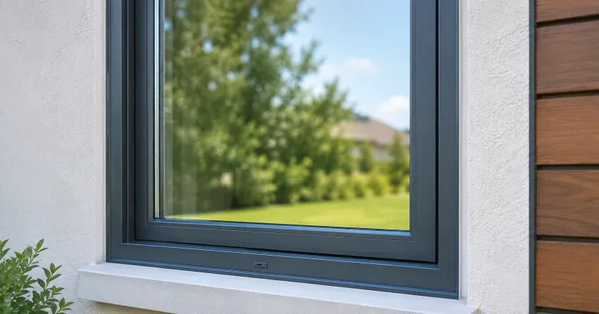technician performing broken glass replacement Orillia on a home window